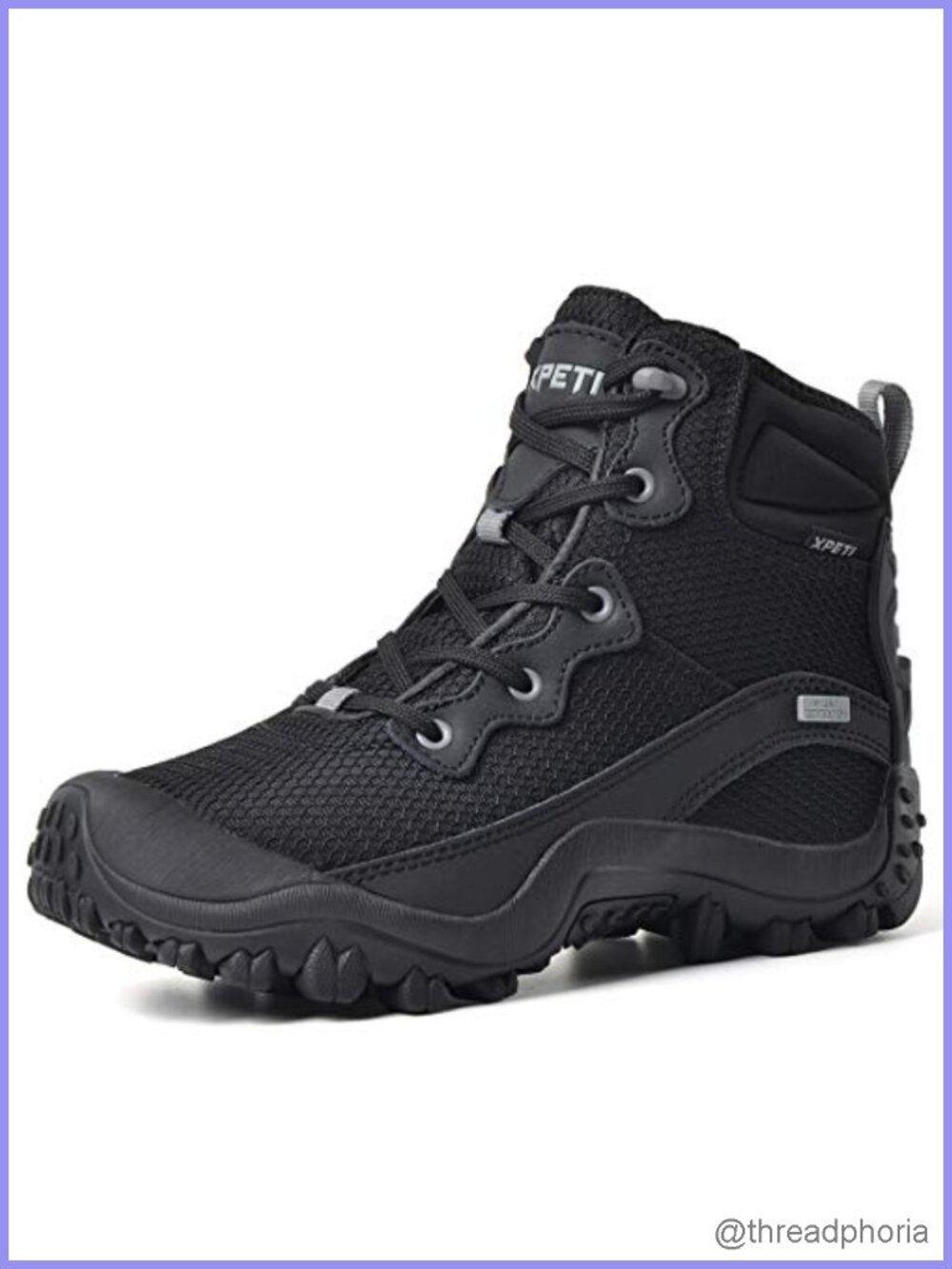 Waterproof Hiking Boots Ankle High Non Slip Outdoor Boots